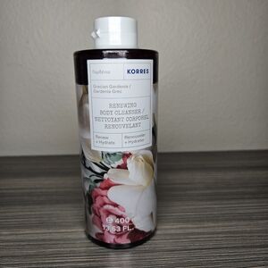 Korres Grecian Gardenia Renewing Body Cleanser 13.53oz New Renew & Hydrate 400ml